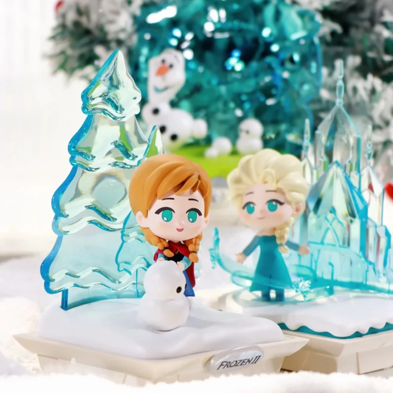 

52 игрушки Disney Frozen Series виниловая слепая коробка милая мультяшная кукла ручной работы декор для рабочего стола модный подарок-сюрприз для детей и взрослых