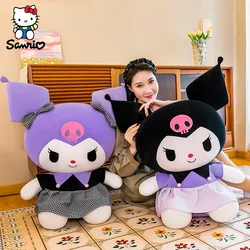 Muñecos de peluche Sanrio de 40CM, muñeco de peluche Kuromi de dibujos animados, My Melody, almohada, decoración de habitación, regalos de cumpleaños para niños