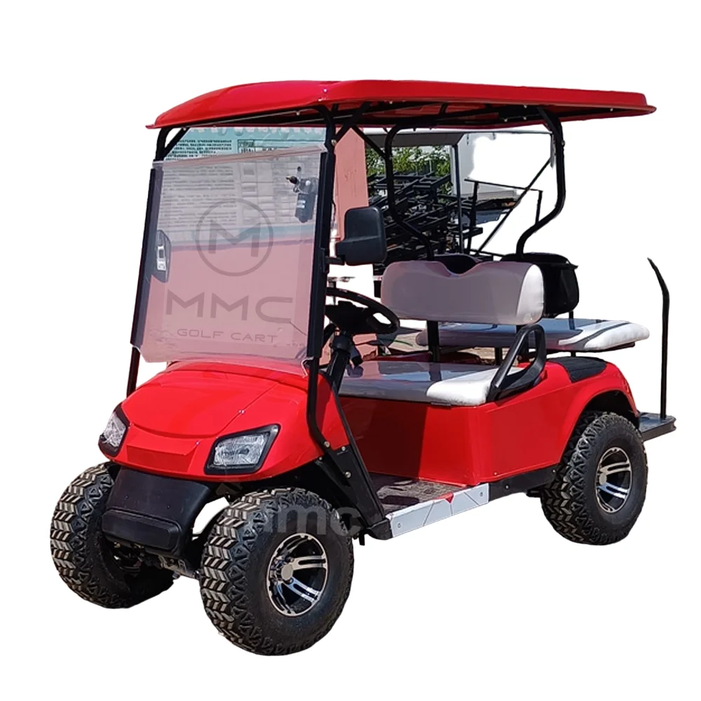 

Лучшая новая электрическая литиевая тележка Street Legal 4-местная багги 4WD охотничьи тележки для гольфа