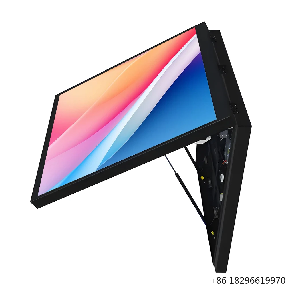 2.4×3m Outdoor Rental LED Screen, P2/P2.6/P3.9/P4.81 Full Color Event Backdrop Display Easy Setup