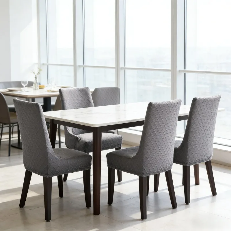 

Водонепроницаемый чехол для кресла с жаккардовым узором в виде ромбов, однотонный, цельный, для защиты дивана или кресла в гостиной.