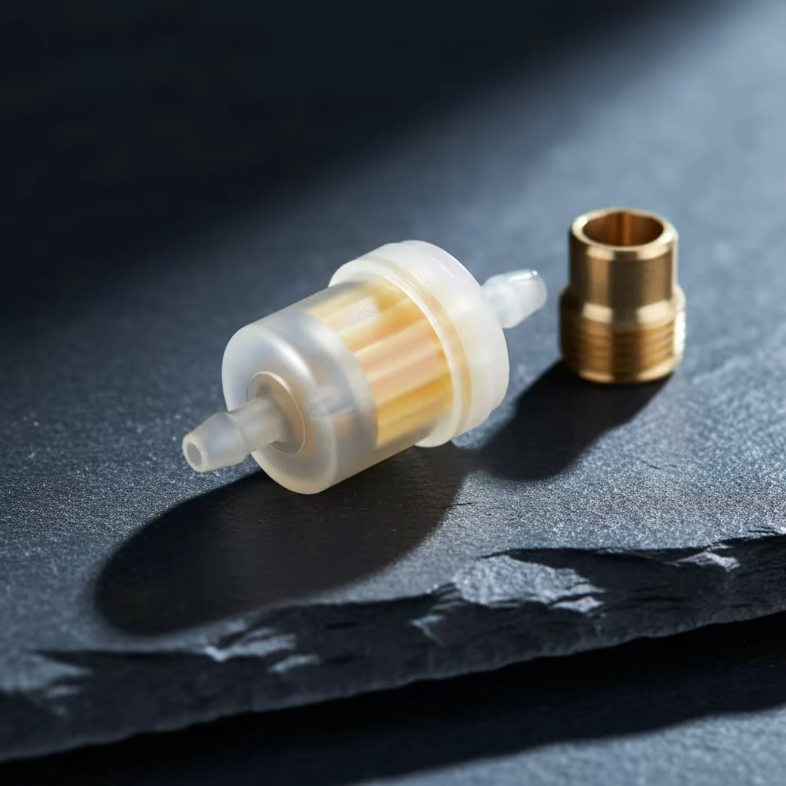 10 Pieces Fuel Filter with Transparent Shell Easy to Use Heater Fuel Filter Universal Long-Lasting for Engine Bay