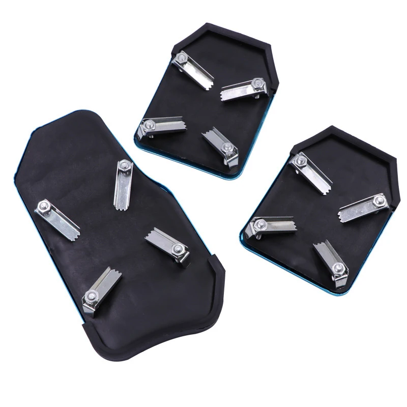 Universal 3pcs Car Brake Clutch Throttle Pedal Aluminium Pad Cover for  Manual Gearbox Car-styling Accessories