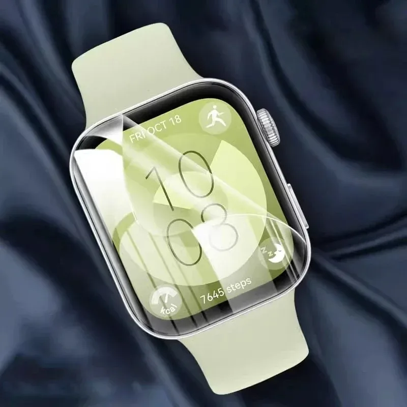 5PCS Screen Protector For Huawei Watch Fit 3 Anti Scratch Clear TPU Hydrogel Film for Huawei Fit3 Watch Accessories