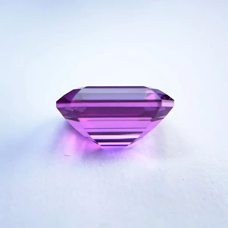 

A-Lab выращенный сапфир Изумруды Огранка Пурпурно-красный цвет Подвески Ювелирные изделия Кольца Изготовление сережек Основные материалы на выбор AGL Certifica