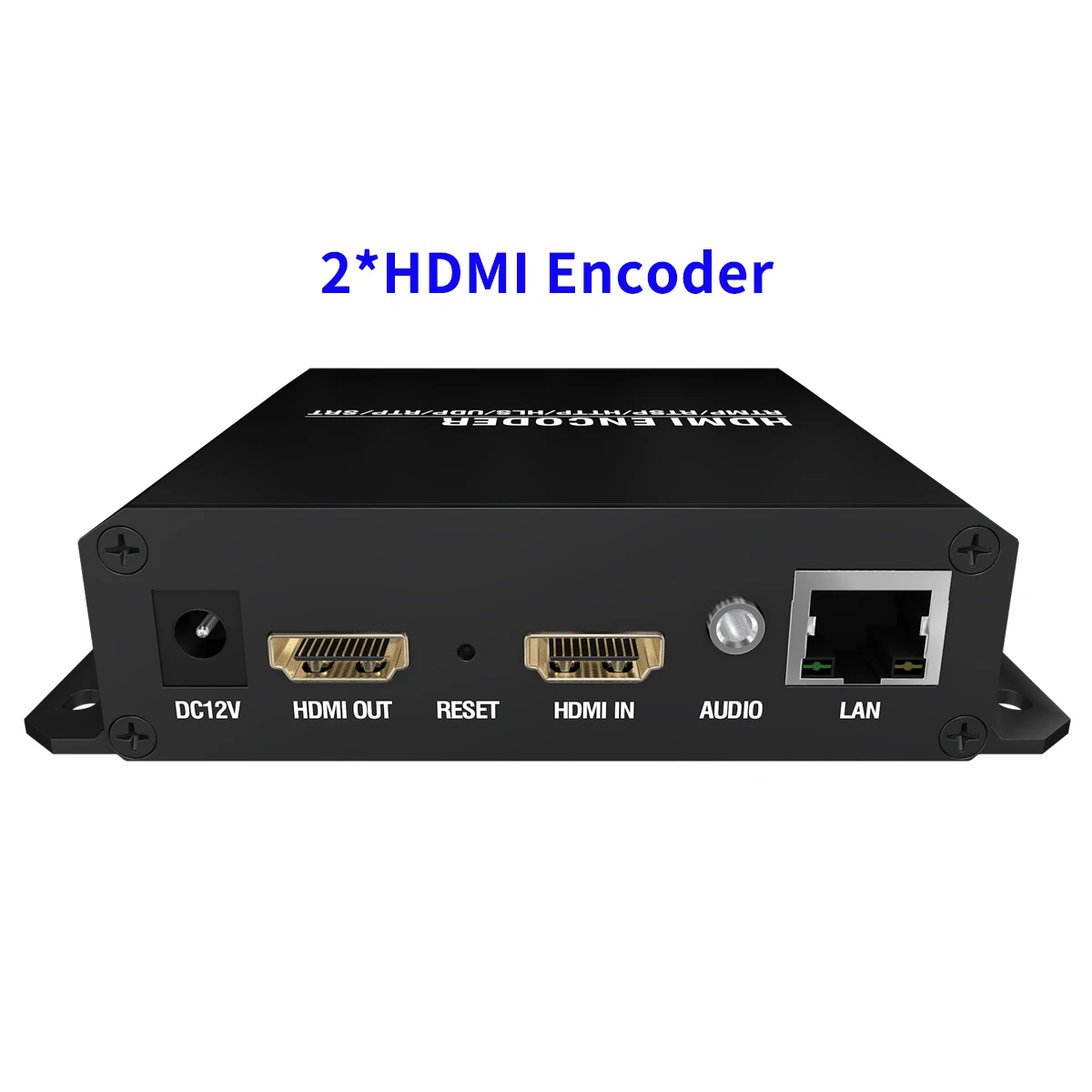 

HDMI-контурный энкодер H265 H264 HD IPTV-кодер потоковой передачи с записью для платформы прямой трансляции