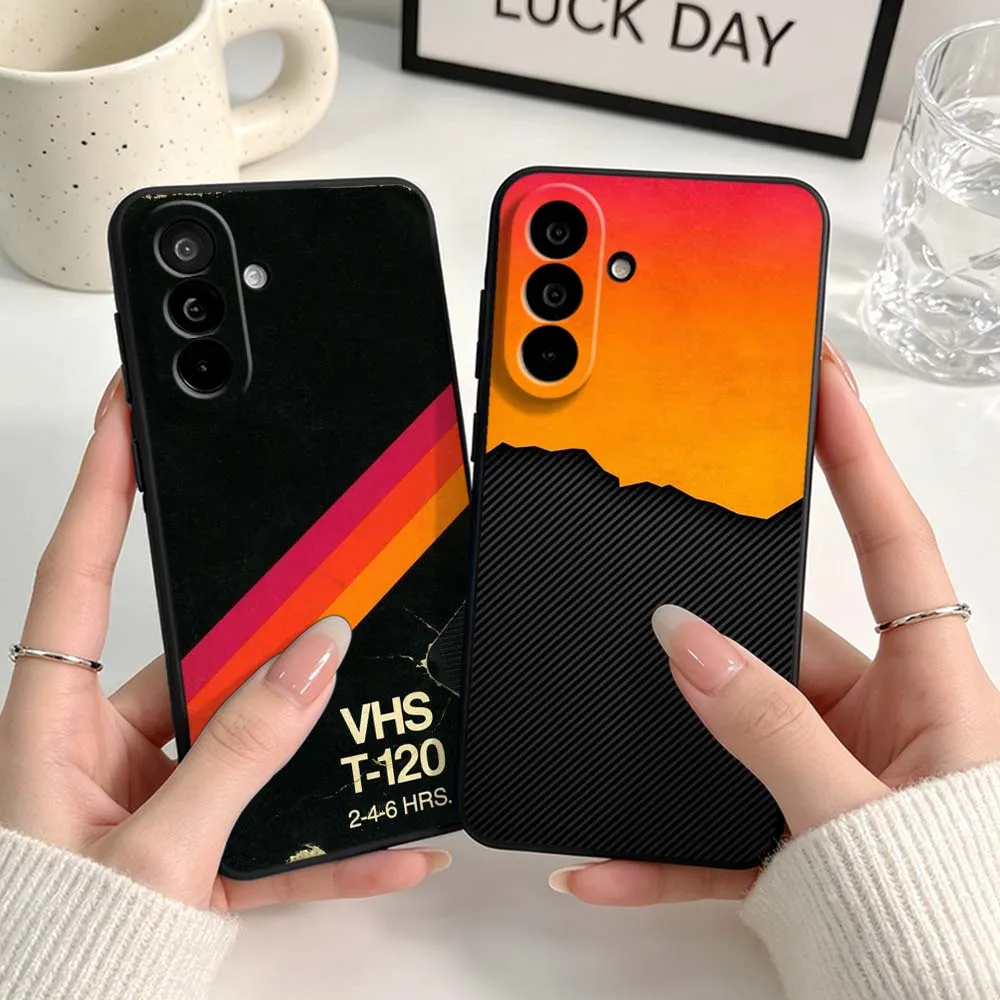 Dark Carbon Fiber Cool Art For Samsung A04 A05 A06 A07 A12 A3 A14 A15 A16 A17 A23 A24 A25 A26 A32 A22 A31 Black Phone Case