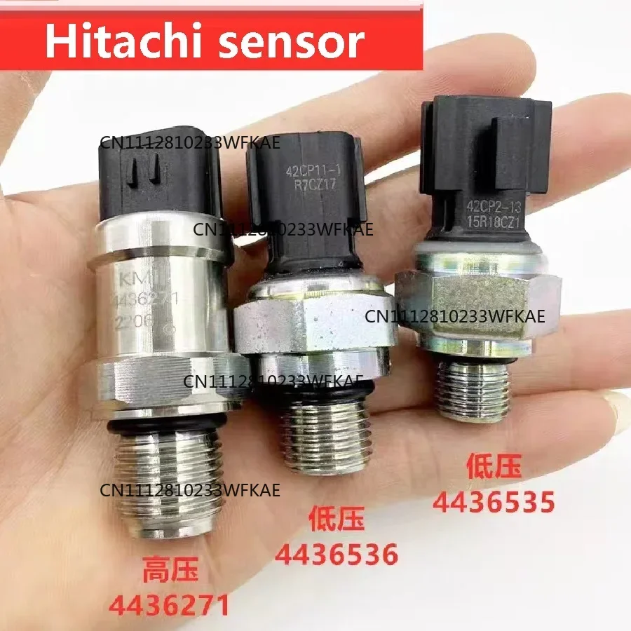 4436271，4436536，4436535 ，Pressure Sensor for Hitachi ZX200-3 ZX230-3 ZX470-3 ZAX130 ZAX330