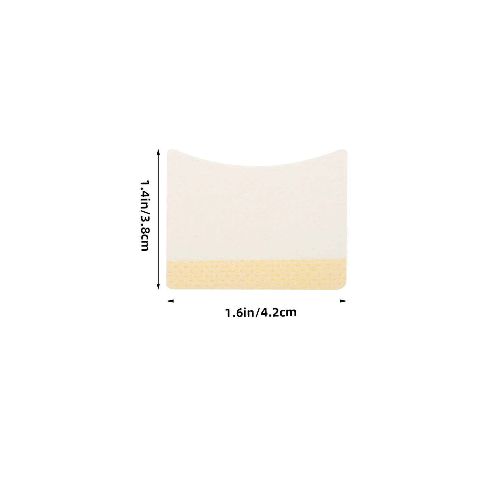 200 pezzi nastri isolanti per ciglia materiale in cotone forniture per estensioni delle ciglia sotto i cuscinetti per gli occhi uso professionale sicuro e traspirante