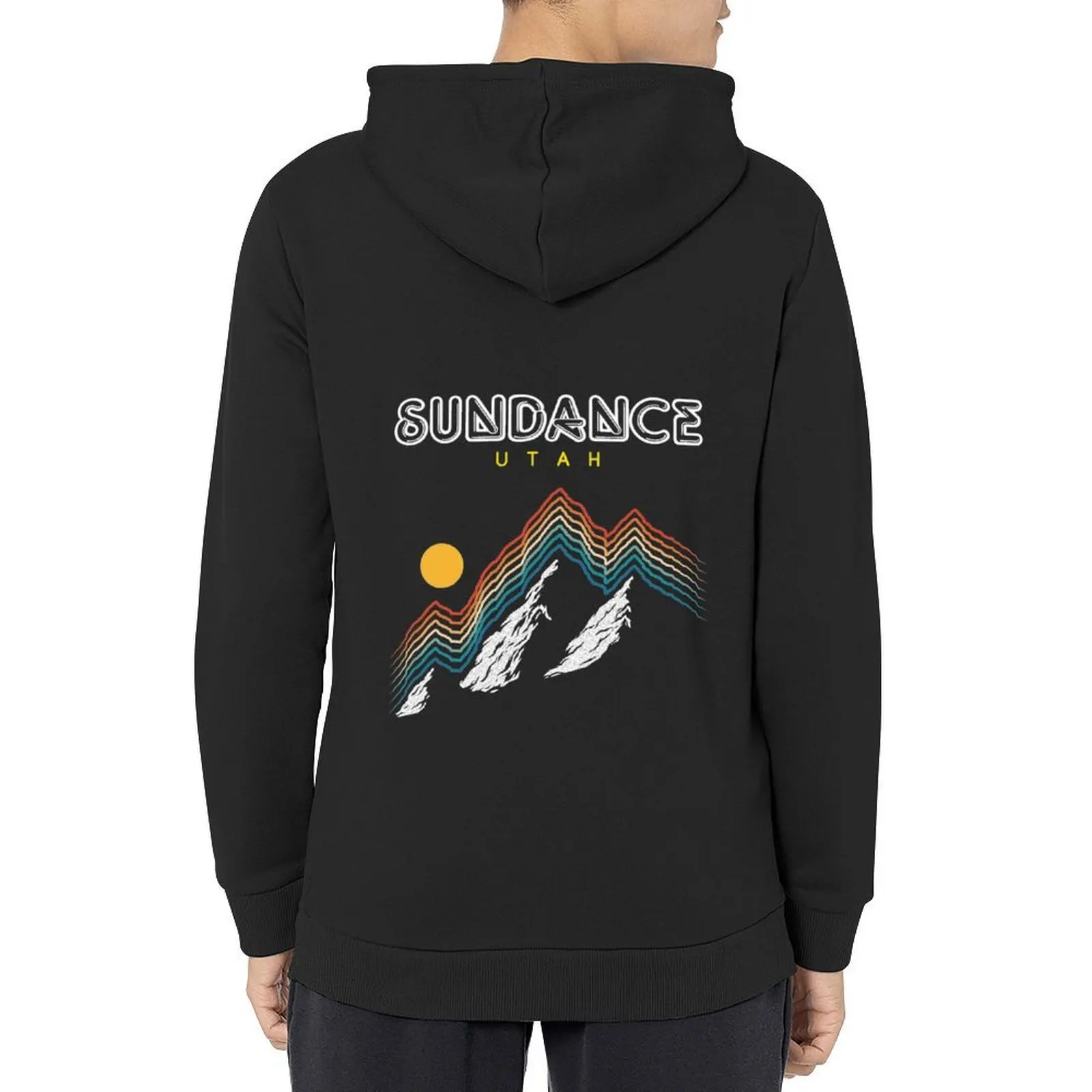 

Sundance Utah Retro Ski Hoodie aesthetic clothing men's sweat-shirt set men's coat male clothes new in hoodies & sweat-shirt