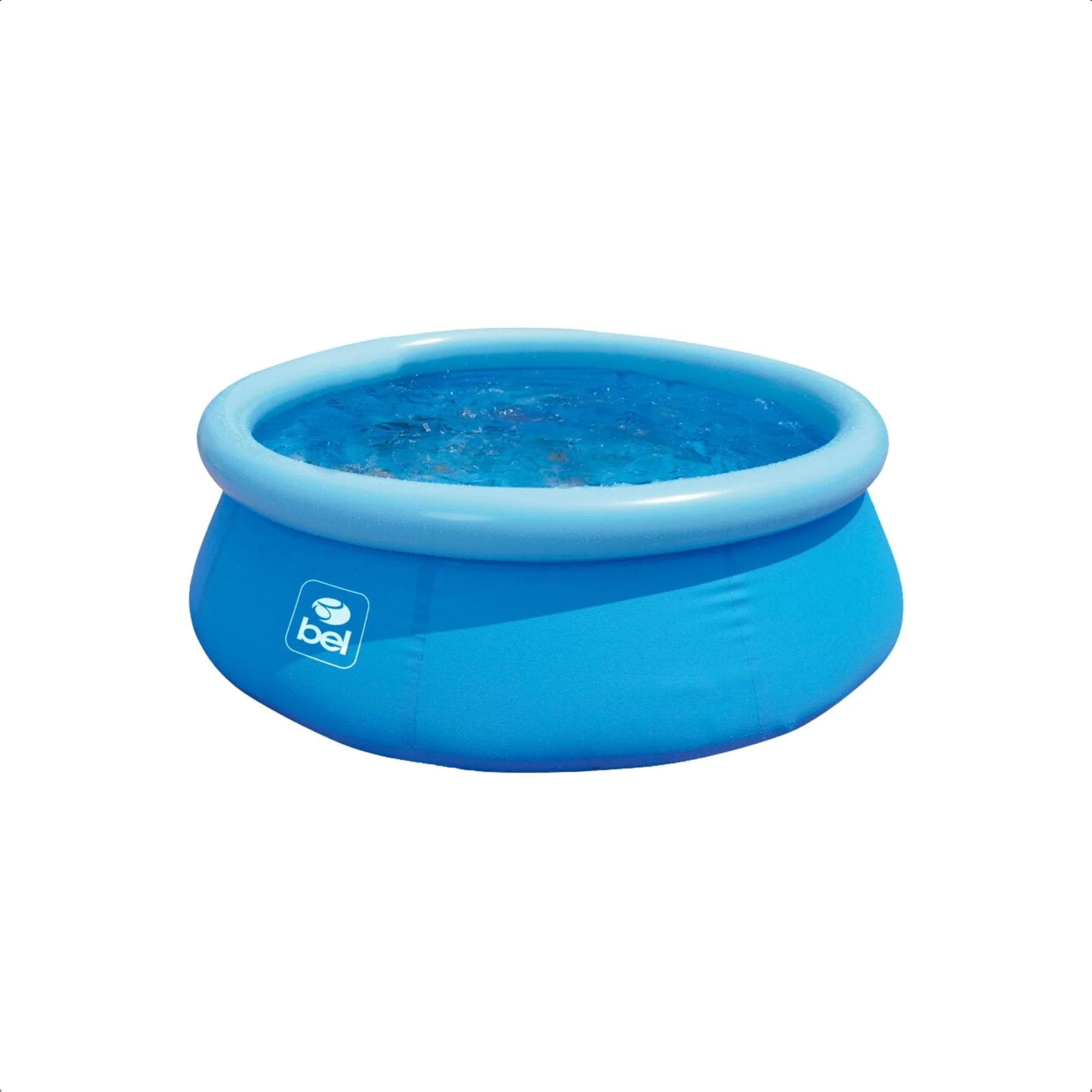 Children's Inflatable Swimming Pool 500 Liters PVC 1,50m x 38cm Blue Color with BEL Repair Kit-50000