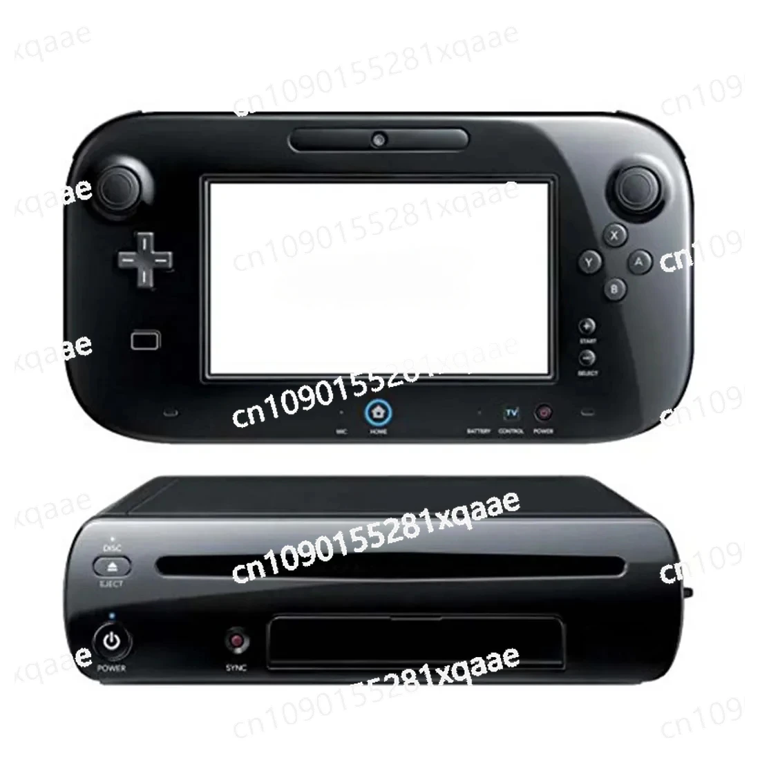 Used Nin Tendo Wiiu Handheld Picofly Hacked Unpatched Tablet Family Video Game Console Black 8GB Basic Set 8GB