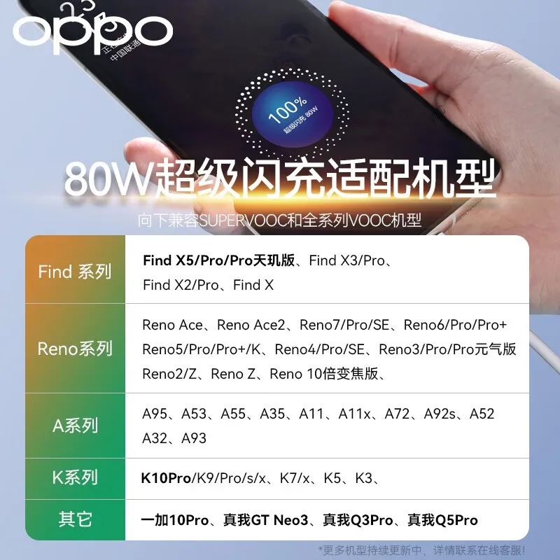 الأصلي ل ممن لهم 6.5A USB نوع كابل 1/1.5/2 متر 100 واط 80 واط سريع تهمة خط البيانات ل ممن لهم البحث X7 X8 X9 الترا N5 N3 رينو 15 Realme #3