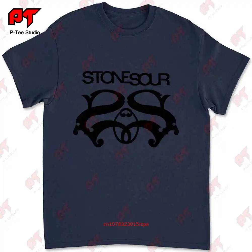 Official Stone Sour T Shirt Logo Grey Classic Rock Metal Band Corey Taylor 4GLD