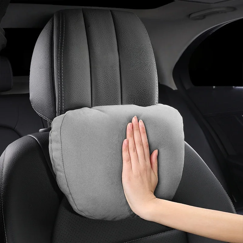 2PCS Car Headrest Four Seasons Universal Neck Protection Pillow Height Adjustable Seat Neck Pillow Car Interior Accessories