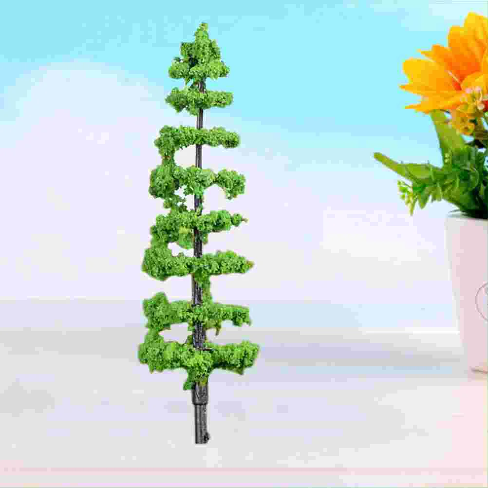 Artificial Mini Tree Decoration House Model Miniature Garden Landscaping Optional