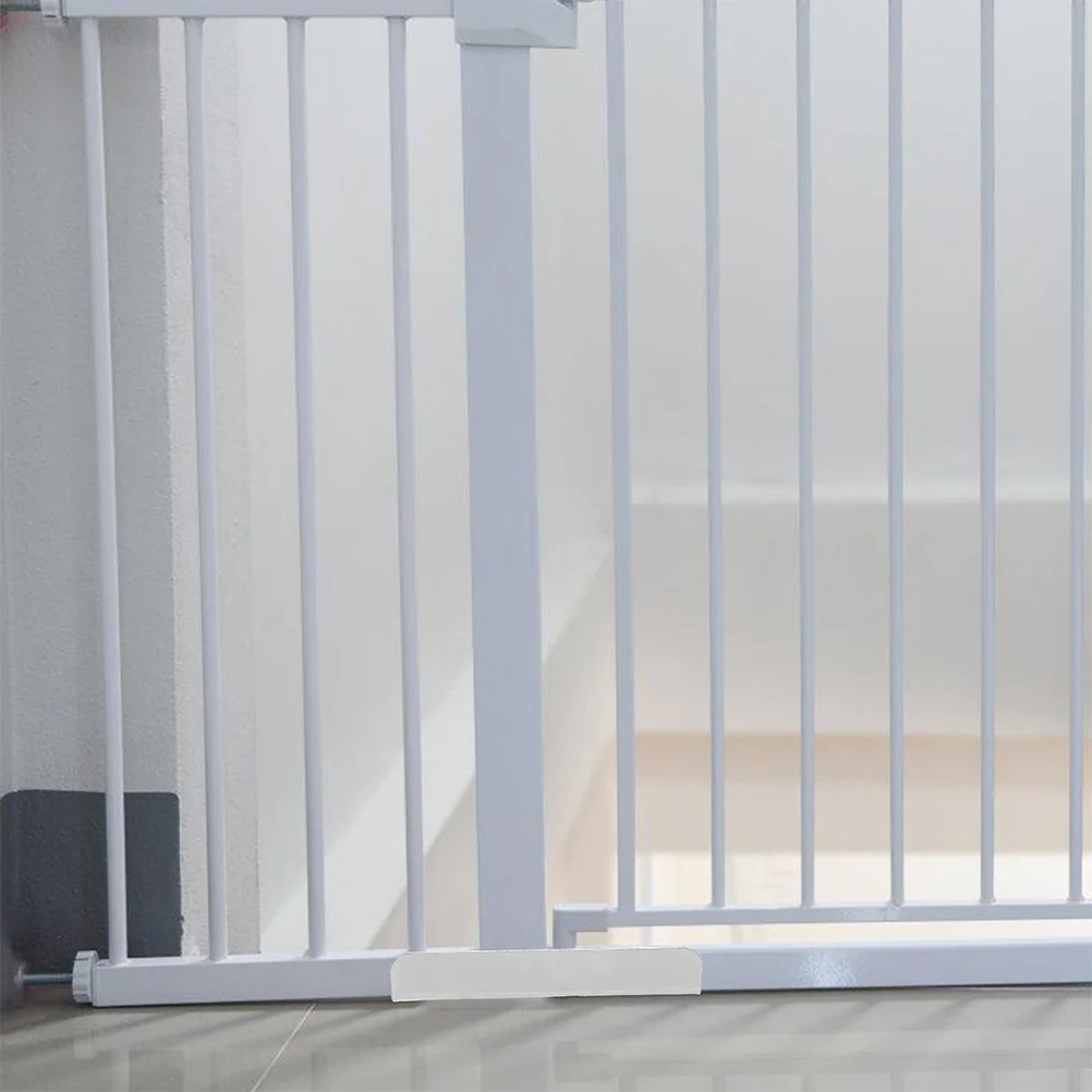 

2Pcs Stair Gate Groove Fittings for Child Safety Barrier - Universal Replacement Parts with Easy Install Design for Home