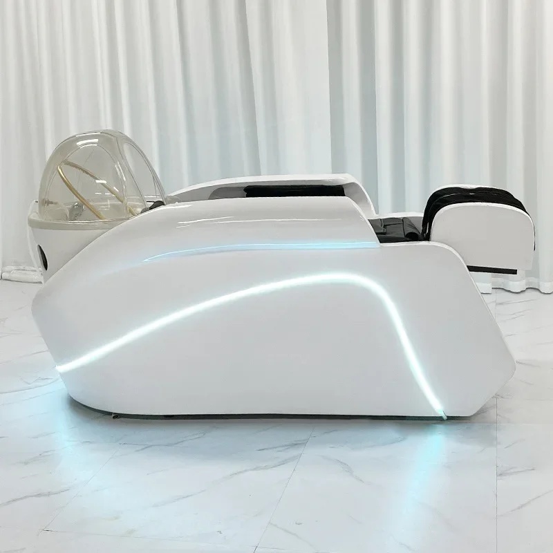 Automatic intelligent electric massage shampoo bed shampoo flush massage integrated