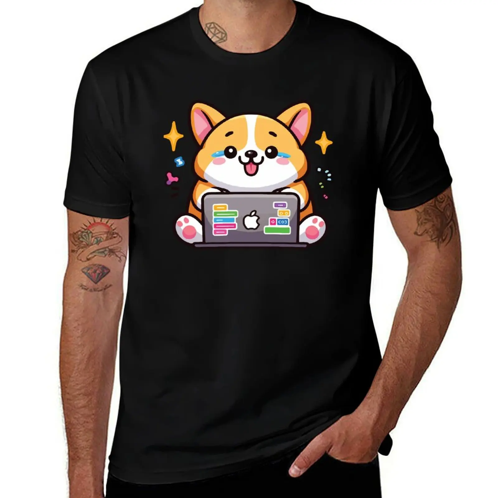 I'm Fat, But I Love Coding T-Shirt cotton t shirts man 100% T-Shirt