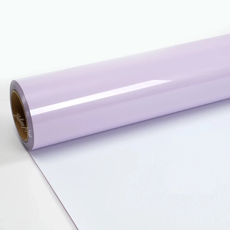 1.52*17M Bright Metallic Car Vinyl Wraps Decorative Color Changing Film Wrap Viny Film PET Deluxe Lilac