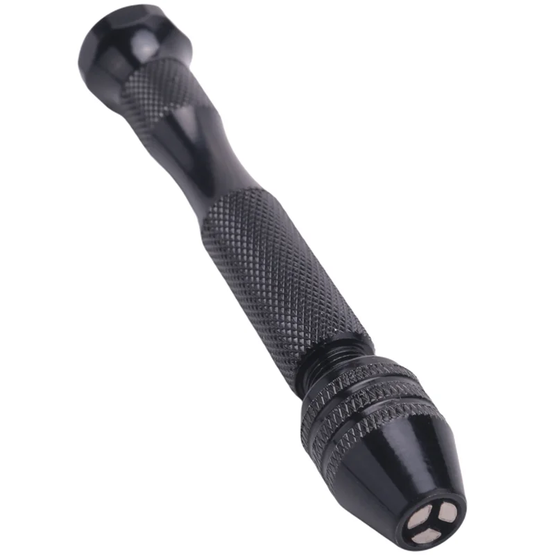 

A70P 10X Mini Hand Drill,Precision Pin Vise Woodworking Hand Drill, Miniature Drill + 100Pcs Mini Micro-Drill Bit Set