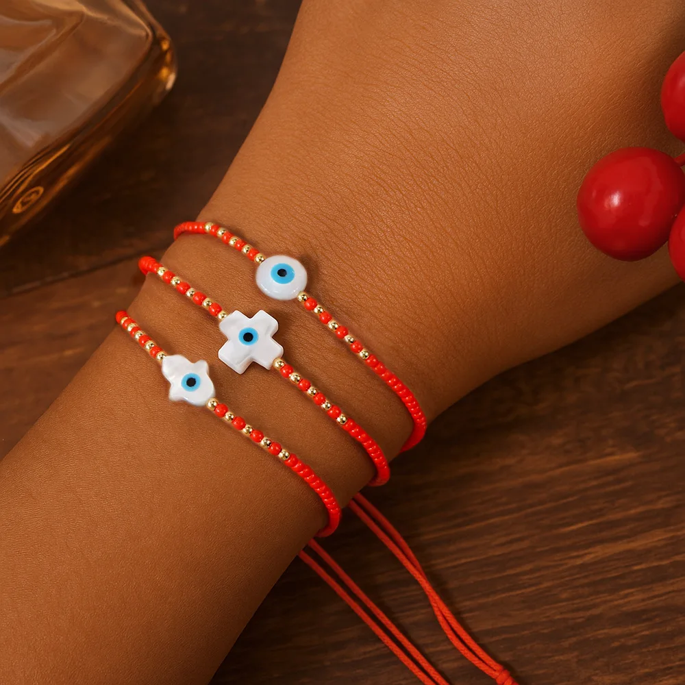 

10 Pieces Hot sell Hamsa White Shell Devil Eyes Charms Eyes Charms Fashion Women Jewelry Gift