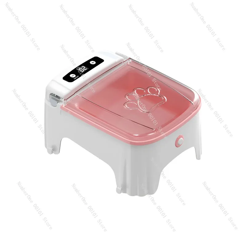 New Smart Control Pet Induction Feeder Automatic Induction Cover Opening Moisture Proof Neck Protection for Cat Dog