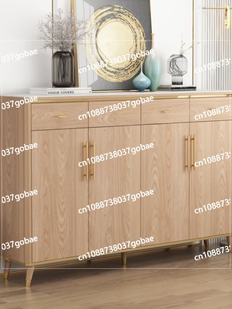 YY Home Doorway Large Capacity Lobby Entrance Cabinet Light Luxury Entrance Living Room Locker