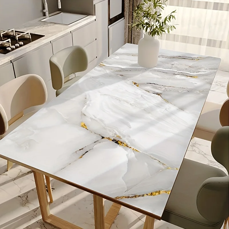 Kitchen OilProof Waterproof Wallpaper Self Adhesive Vinyl Sticker Heat Resistant Wall Decal for Kitchen Backsplash Cabinet Decor