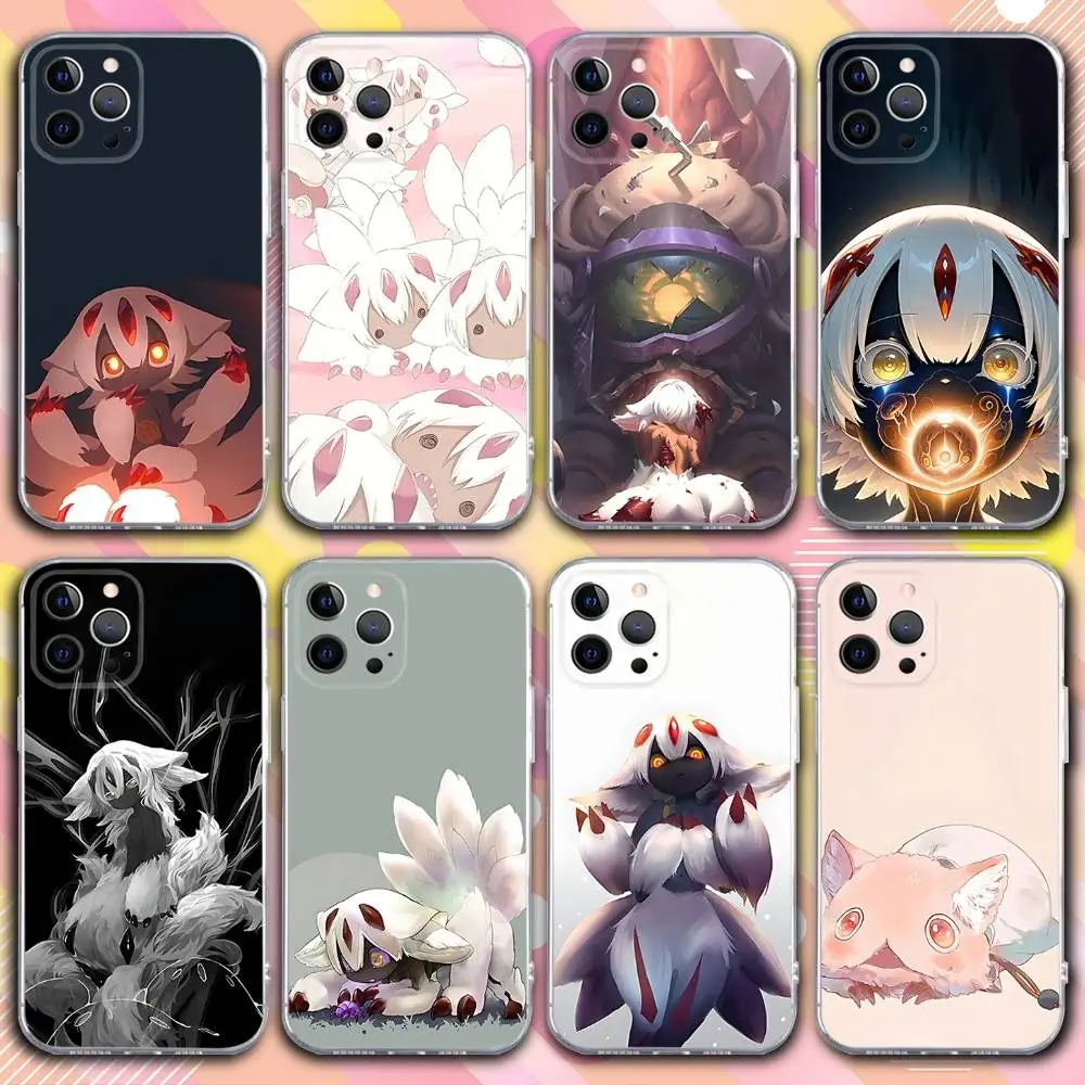 

F-Faputa Made In A-Abyss Phone Case For iPhone 17,16,15,14,13,12,11 Pro,Max,Plus,X,XS,XR,SE4,E Mini Transparent Soft Cover