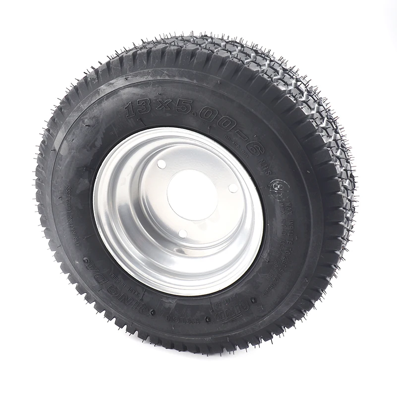 13x5.00-6 inch Tubeless Tyre Tire For ATV QUAD Bike Gokart Scooter mini Buggy Mower 13X5.00-6