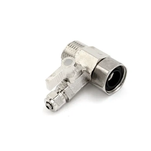 

Фильтр для подачи воды, адаптер для очистки от 1/2 до 1/4 дюйма, шаровой кран, кран, безопасный клапан для очистки воды, латунь, чистая медь