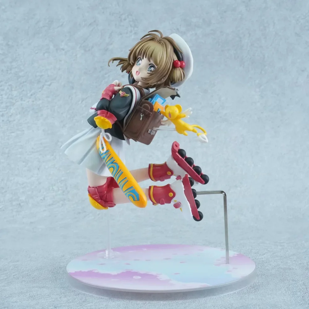 

Anime Cardcaptor Sakura Kinomoto Sakura 25th Anniversary PVC Action Figure Collectible Model Doll Toy 20CM