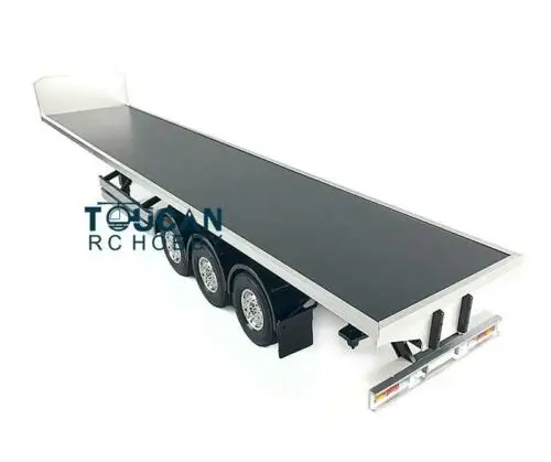 1/14 Toucan RC Chassis Flatbed Semi Trailer For RC Diy Tamiyaya Tractor Truck Model Th01019-Smt2