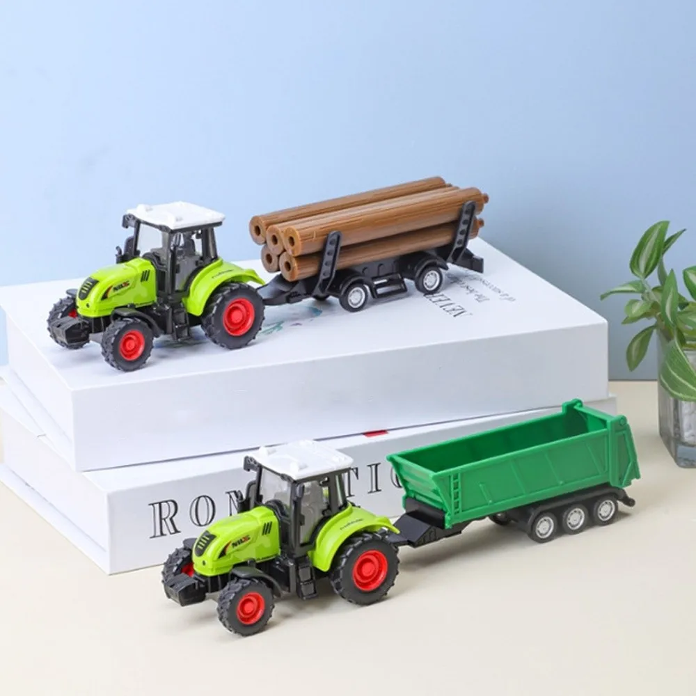 Simulation drôle d'inertie voiture plastique Transport pulvérisateur modèle tracteur agricole camion tracteur