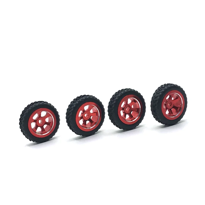 Metal Upgrade Racing Wheel Soft Tire Skin For WLtoys 1/28 284131 K969 K979 K989 K999 P929 P939 MINI-D MINI-Q MINI-Z RC Car Parts