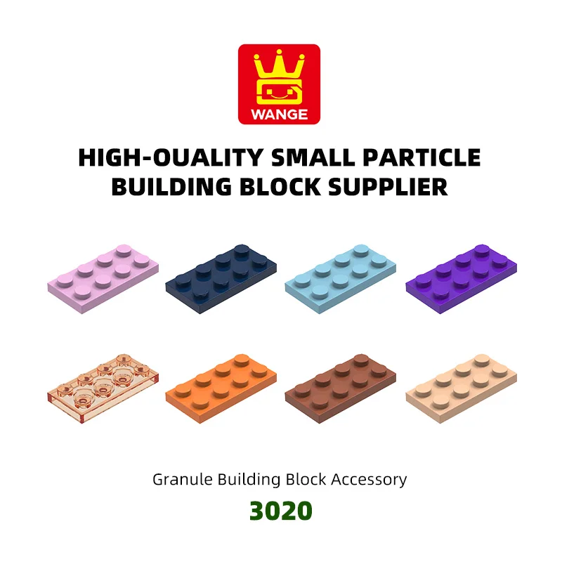 Wange 3020 100g/88PCS 2x4 Grundlegende Bausteine Moc Farbe Lose Teile Kreativität mit Ziegel DIY kinder Spielzeug Montage Geschenk Box