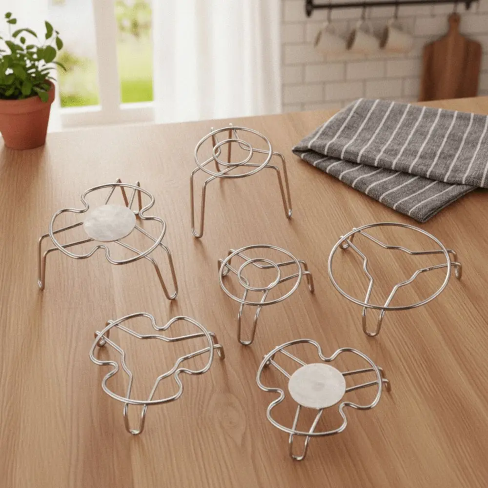 Multifunctional Steam Rack Reusable Compact Mini Steam Rack Raised Leg Structure Steamer Cooking Tableware Stand