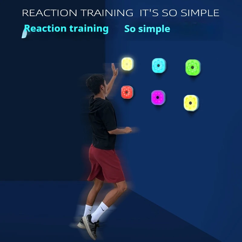 Remote-Control Reaction Training Lights for Agility and Fitness Speed Drills