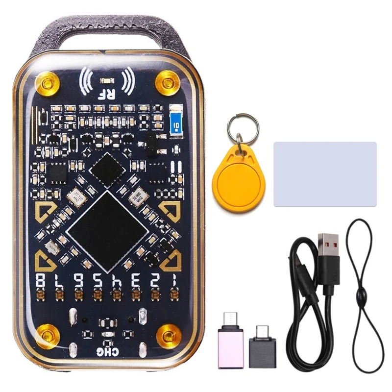 

Chameleon Ultra Smart Chip Emulator RFID NFC Reader Дубликатор с UID-брелком/карта для смарт-карт 125K 13,56M ID IC