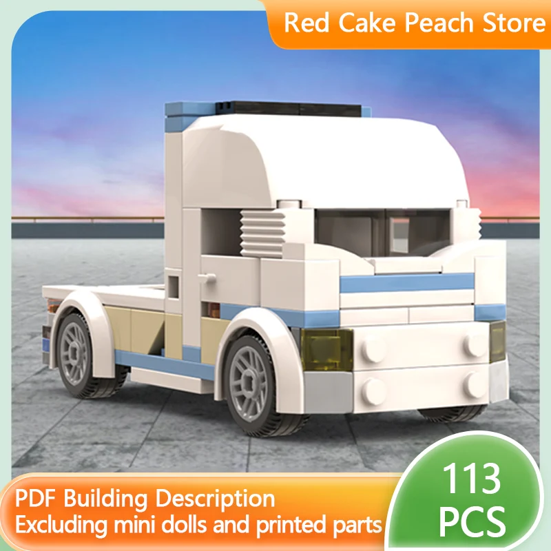 

Модель скоростного гоночного автомобиля MOC, строительные кирпичи, классический дальнозорный грузовик, модульная технология, детские праздничные подарки, сборные игрушки, костюм