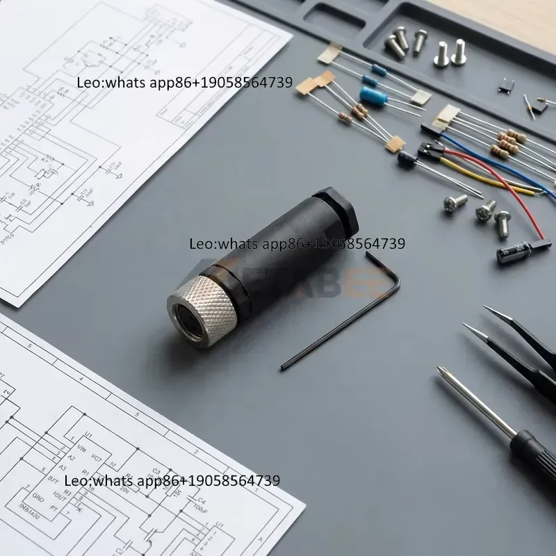 M8 Circular Connectors Connector A Coded Male And Female Right Angle Elbow Adapter 4 5 6 2-4 Pin 5-pin 8-pin Point Konnektor