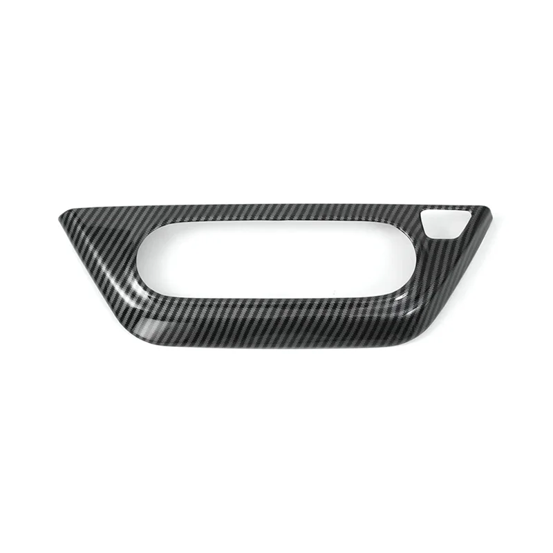 For Chevrolet Seeker Trax 2023 2024 Centre Console AC Knob Cover Trim Panel Accessories , ABS Carbon Fiber