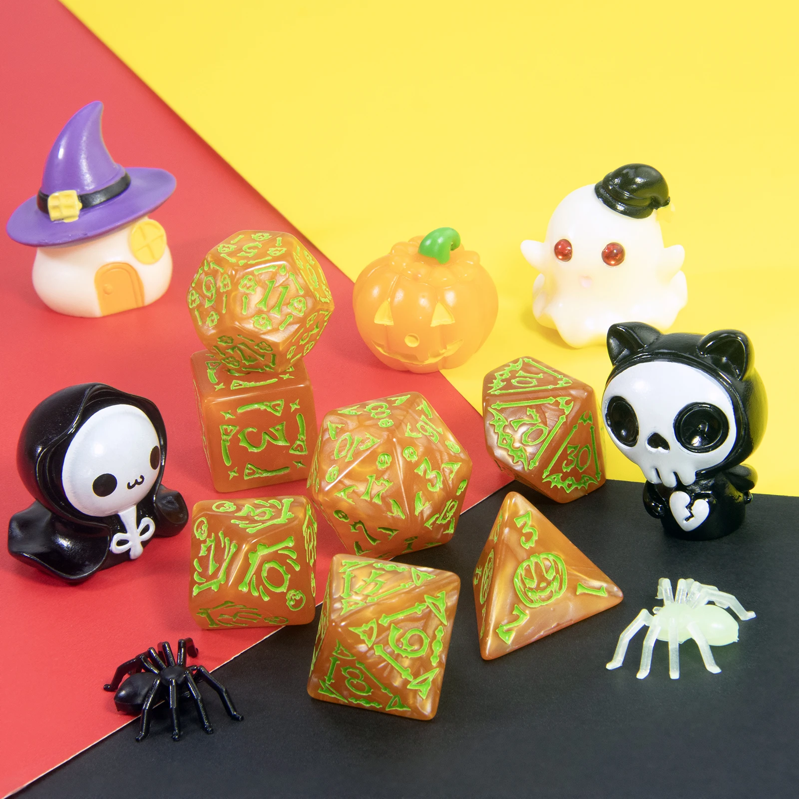 Dadi a tema Halloween - Set di - Board Game Dnd recensione e prezzo