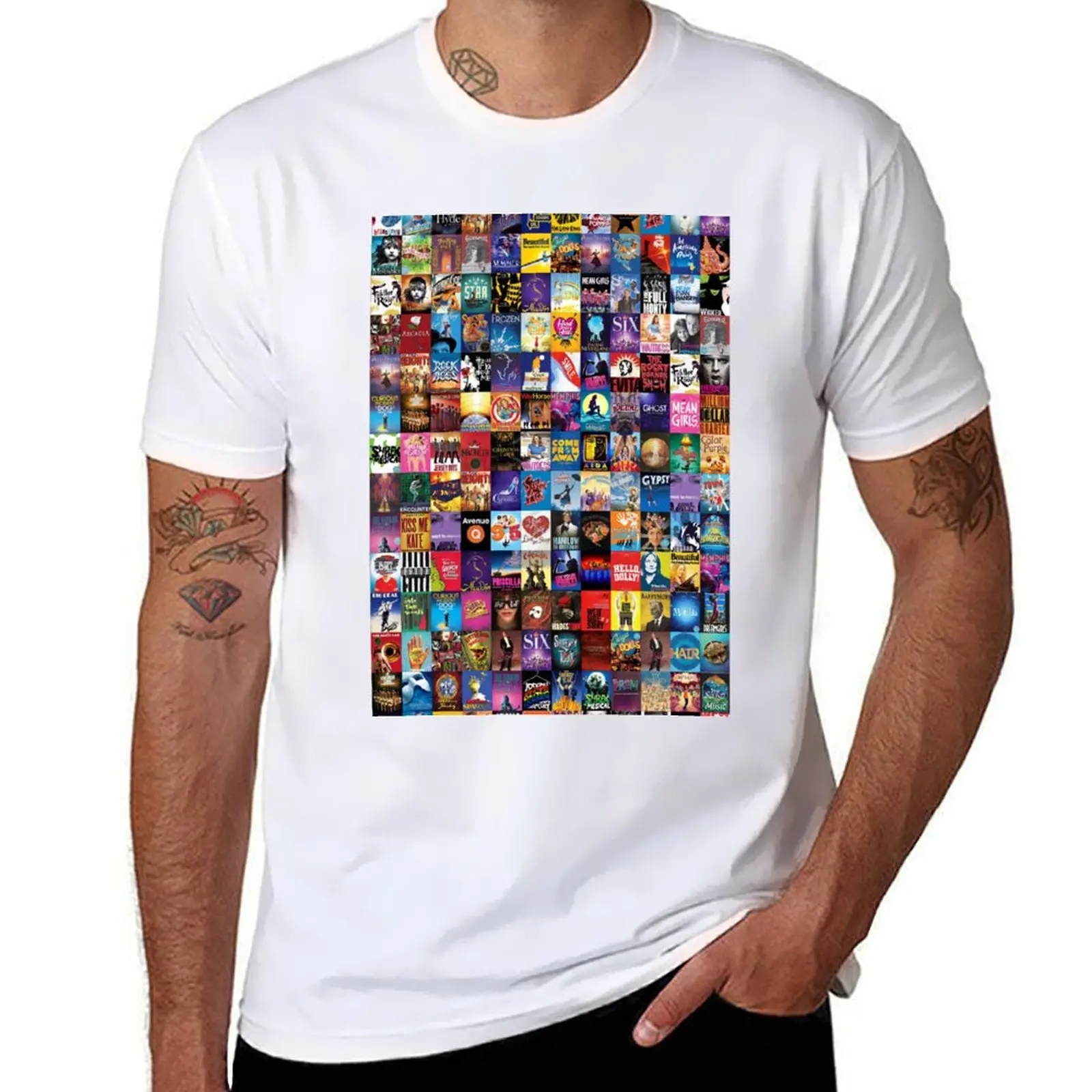 

Broadway Theater T-Shirt Louboutins plus size clothes compression shirt men
