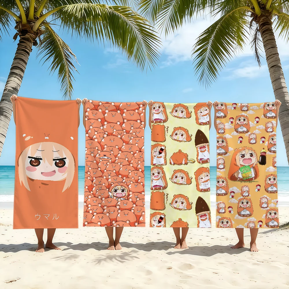Anime H-Himouto U-Umaru-chanS Towel Beach Towel Travel Shower Quick-Drying Soft Same Style Men Women Sports