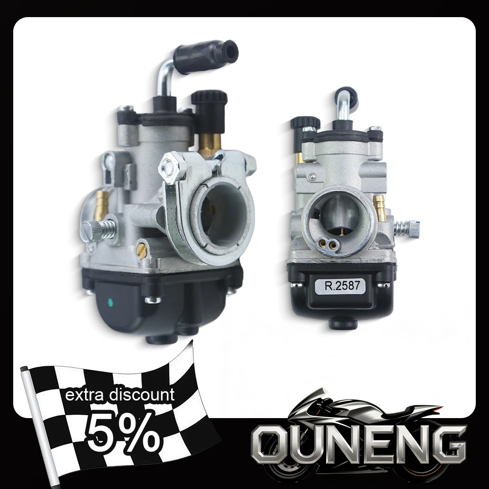 

For Dellorto PHBG 17.5-21mm Carburetor 50CC/70CC/90CC 2/4 Stroke Scooter Moped Motorcycle Hand Choke Carb