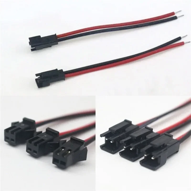 10Pairs Male To Female Plug Terminal Wire Connector Electrical Connector Wire Cable Automotive Strip Terminal Connection