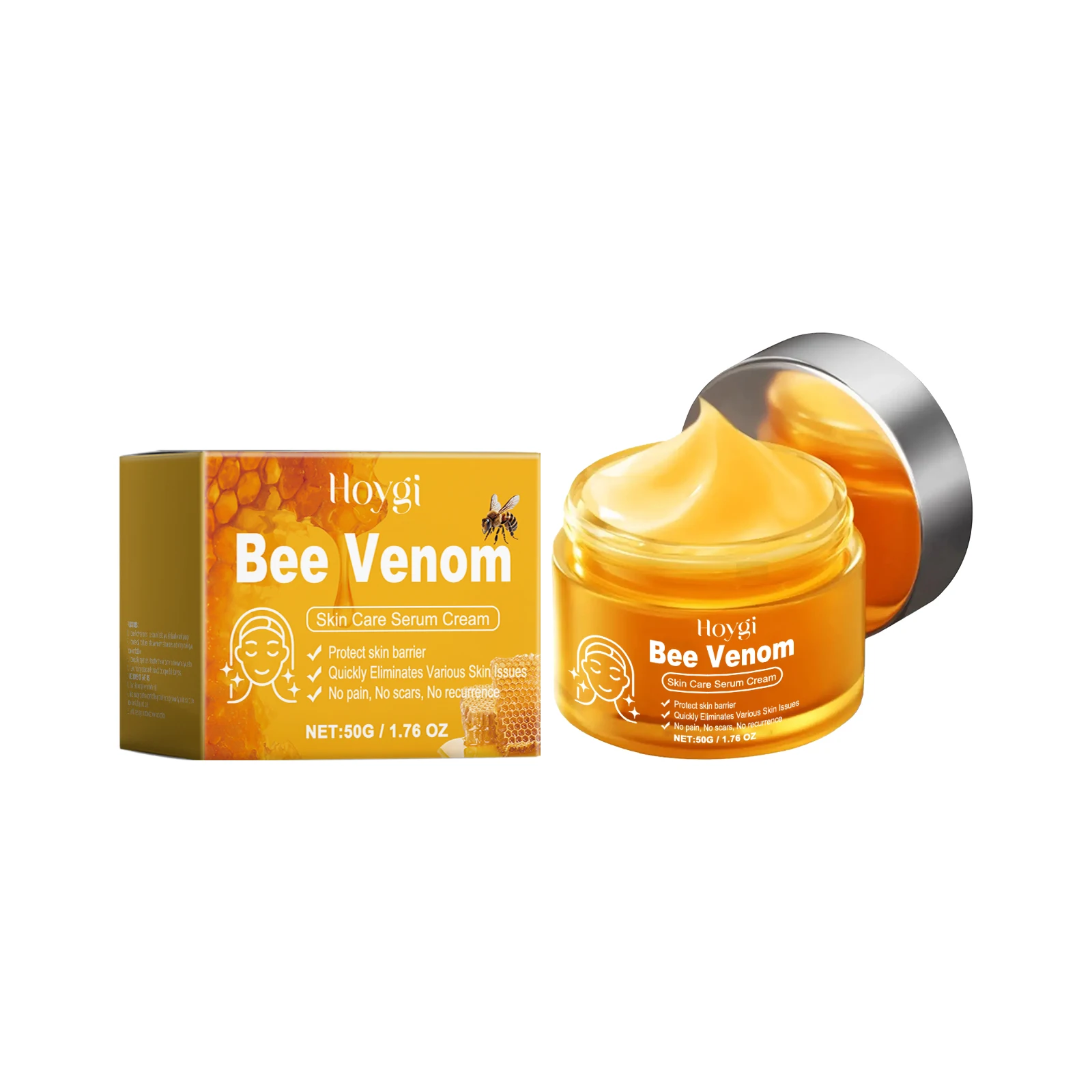 

Skin Barrier Repair, Sun Damage , Anti-Aging Face Moisturizer - Reduces Wrinkles & Dark Spots - 50g/1.76oz"