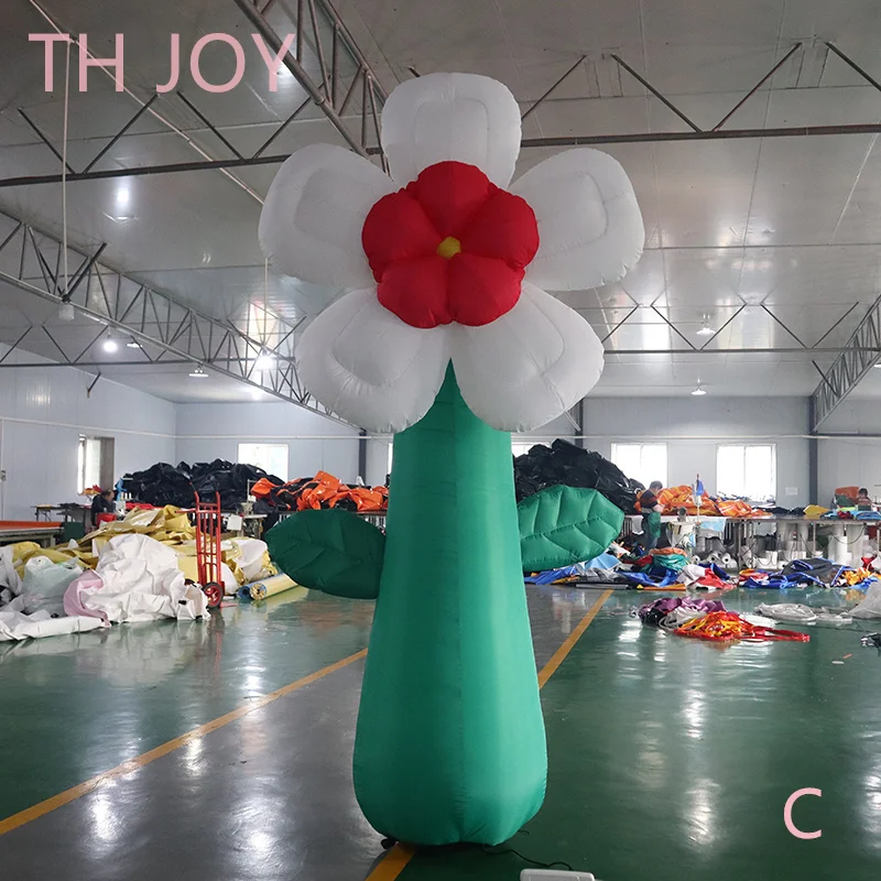 

10ft-3m High Giant Plant Inflatable Beautiful Flower For Outdoor Decoration,park/stage air flower balloons